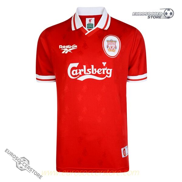 Liverpool's 1996-1997 Home Retro Football Jersey