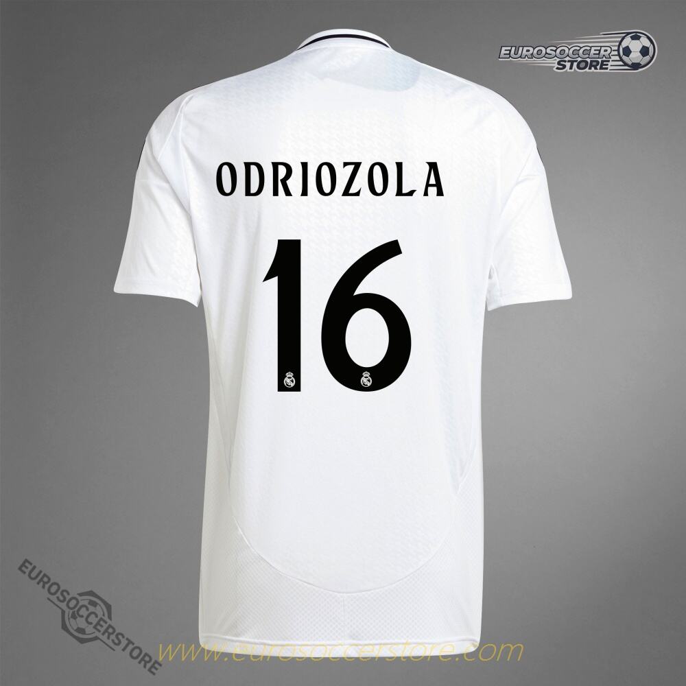 Real Madrid 24-25 Home Jersey ODRIOZOLA 16