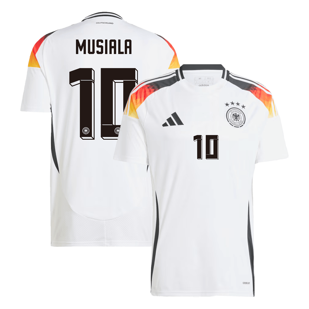 UEFA Euro 2024 Germany Home MUSIALA 10 Soccer Jersey Football Shirt -