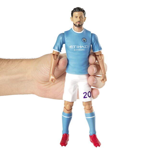 Manchester City FC Bernardo Silva 20cm Action Figure - official style