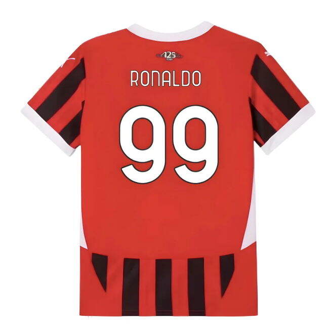 AC Milan 2024-2025 Home Shirt - (Junior