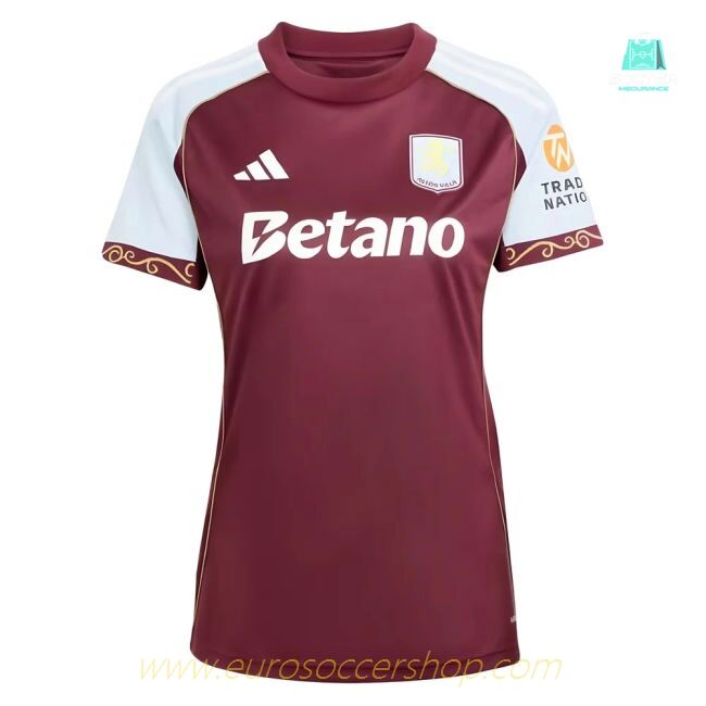 2025-2026 Aston Villa Home Shirt (Womens) (Malen 17)