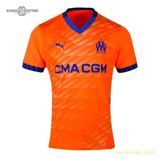 Genuine Trending 2024-2025 Marseille Third Shirt