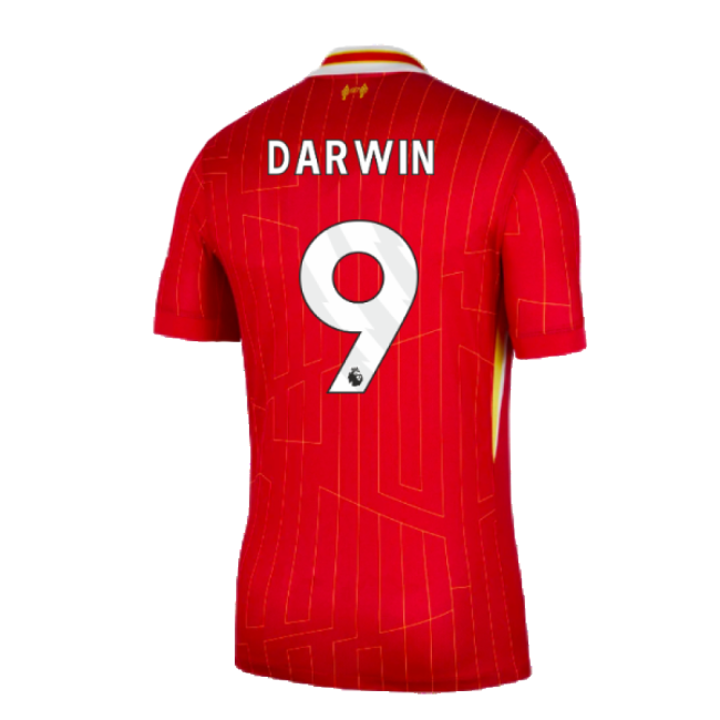 Licensed Copy Liverpool Home Fan Jersey for Adults (Darwin 9)