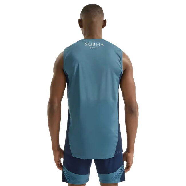 Professional Grade Arsenal Arsenal Sleeveless Jersey Blanch Blue M...