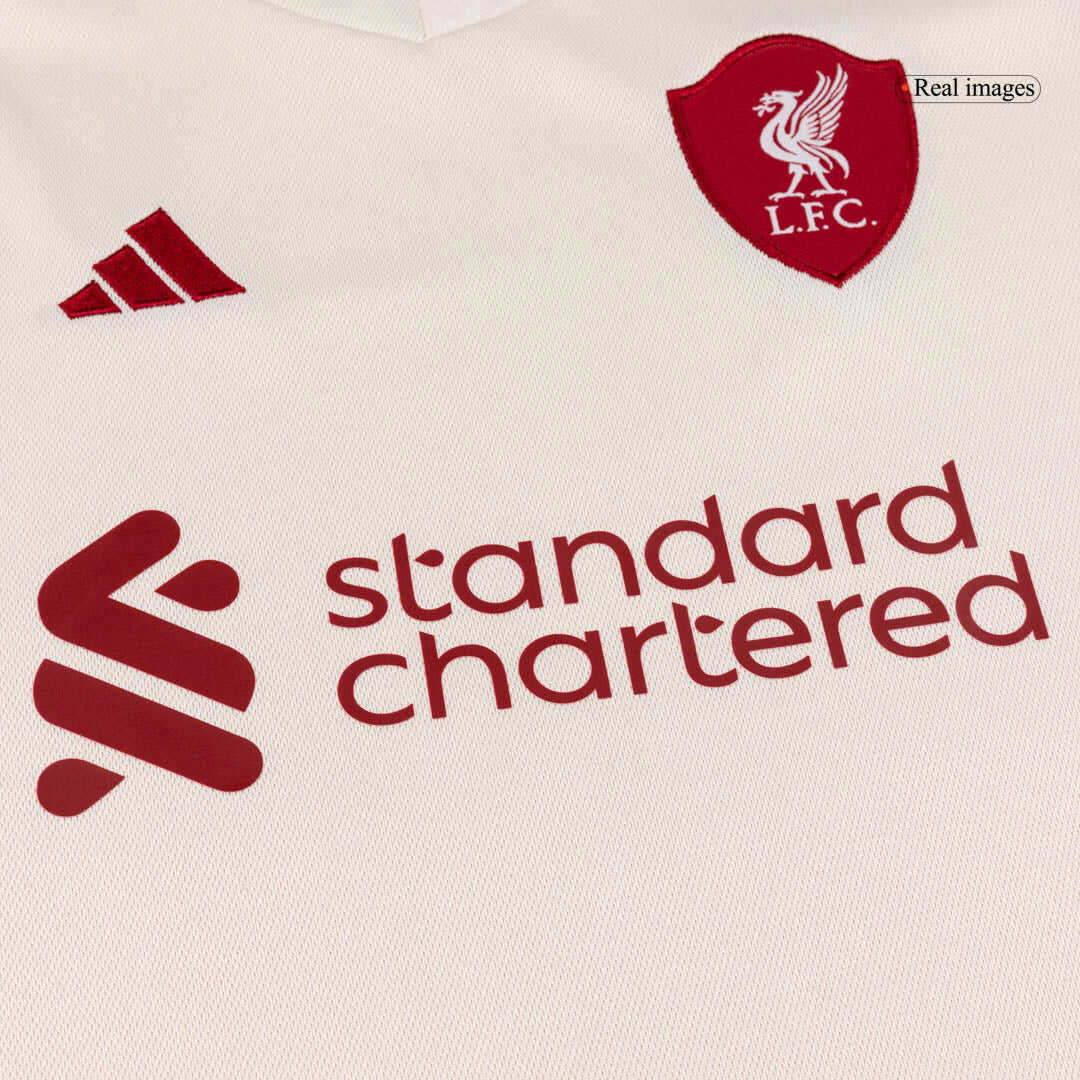 Liverpool Away Kids Soccer Jerseys Kit 2025/26