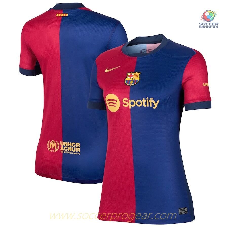 Barca Football Shirt 2024/25 Collection Home Women's Edition