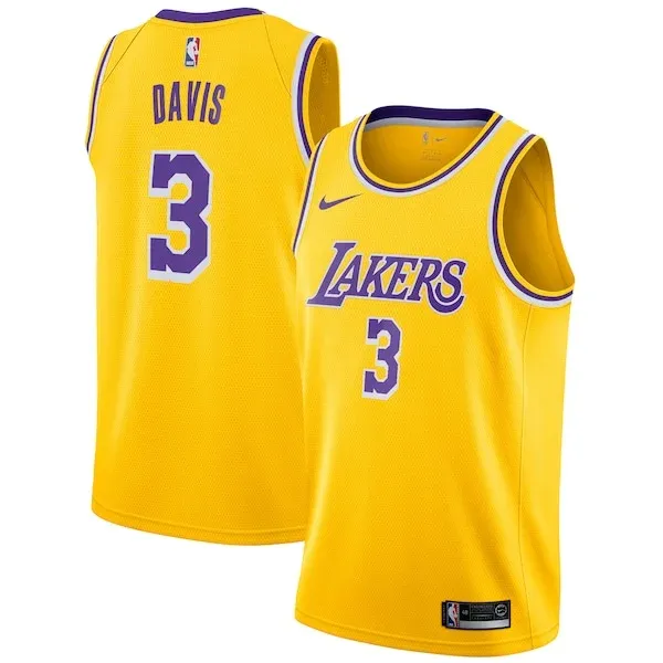 Anthony Davis LAL Swingman Jersey - vintage Basketball - Icon Edition