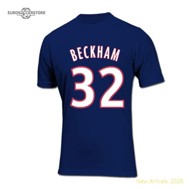 Fan-Favorite Fan-Favorite David Beckham Psg Hero T-Shirt (Navy)