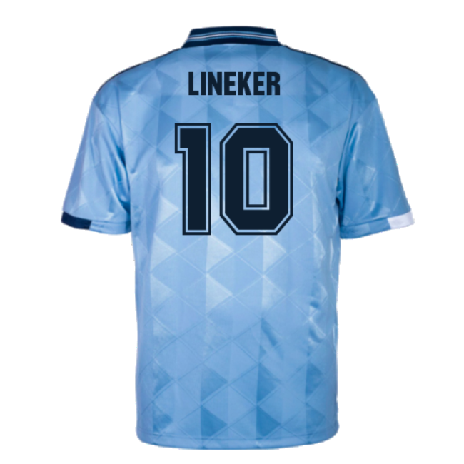 Lineker 10 England Soccer Team Trendy Third Team Kit