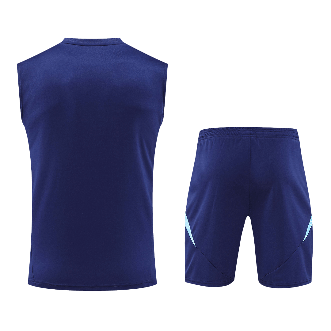 Arsenal Pre-Match Soccer Jersey Vest Kit(Jersey+Shorts) 2024/25Authent