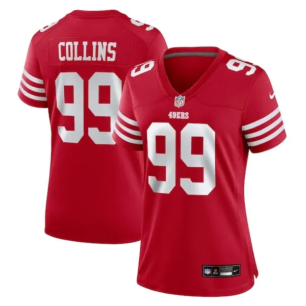 Performance San Francisco 49ers Game Jersey - Premium Scarlet NFL F...