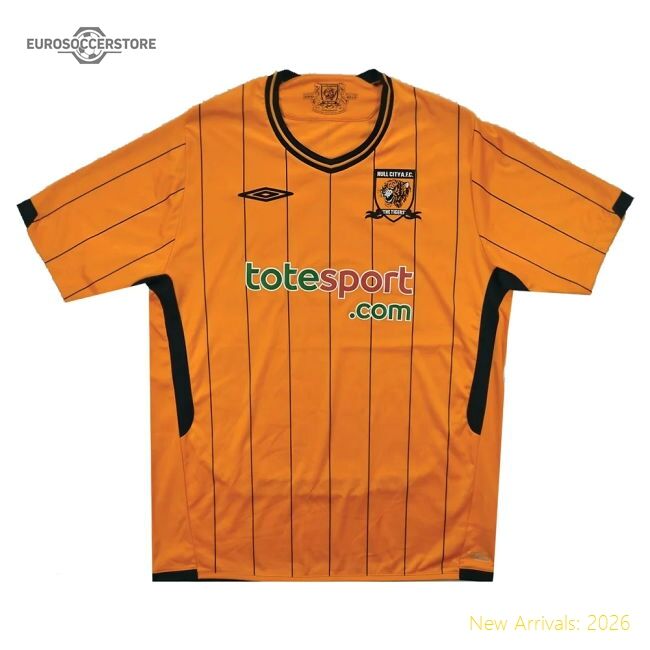 2009-2010 Hull City Home Shirt - Match Day Jersey - Match Day Jersey