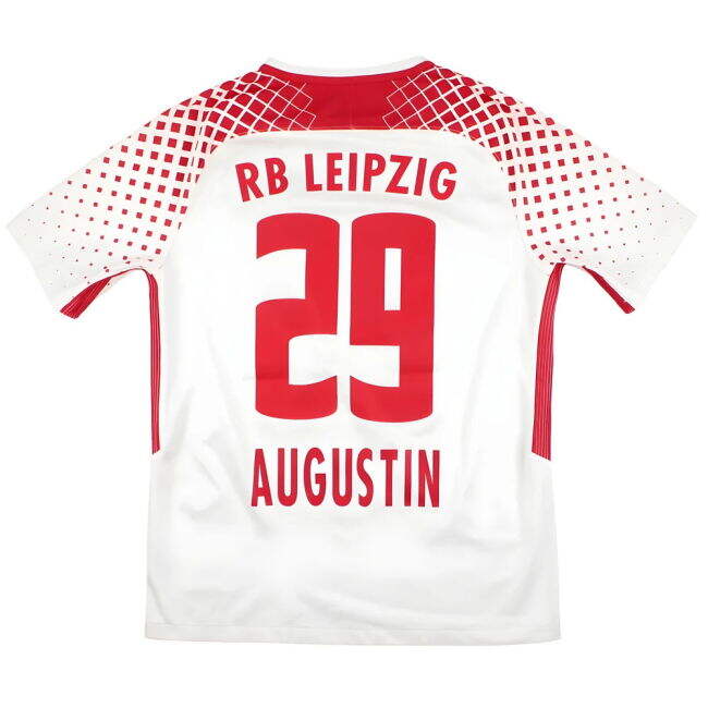 Red Bull Leipzig 2017-18 Home Shirt (M) Augustin #29 (Excellent)