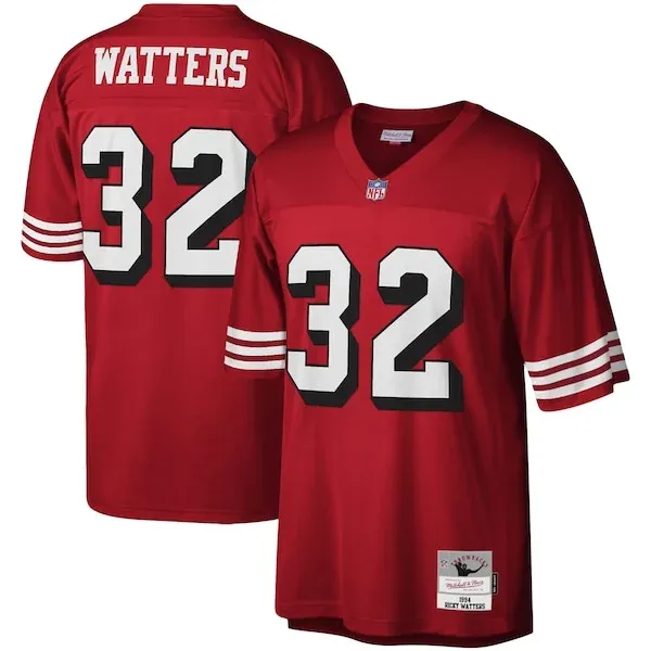 San Francisco 49ers Replica NFL Jersey - Scarlet | Pro-Level Footba...