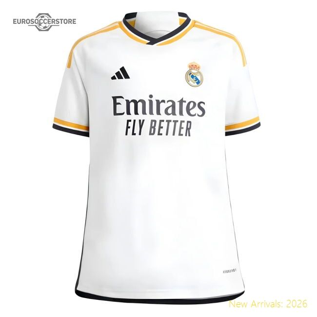 2023-2024 Real Madrid Home Premium Jersey Performance Fabric