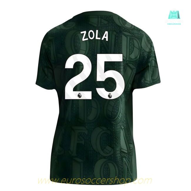 2025-2026 Chelsea Pre Match Shirt (Green) - Kids (Zola 25)