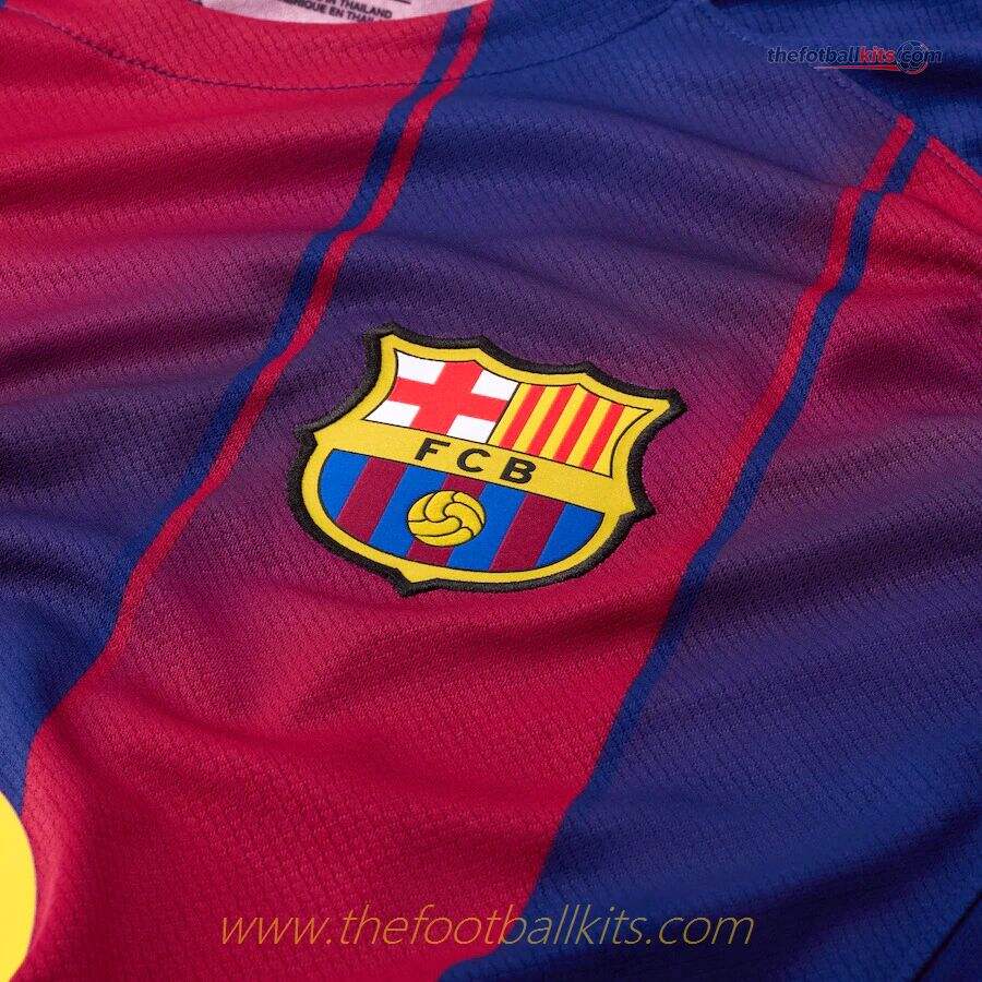 Player Version Barcelona Home Soccer Shirt 2025-2026 Collection