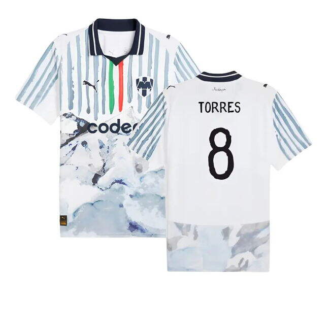 Top Tier Passionate Football Club Torres #8 Modern Style Shirt
