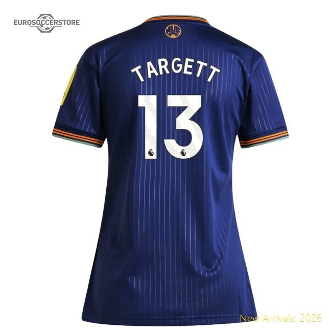 Premium 2025-2026 Newcastle Third Shirt (womens) (targett 13)