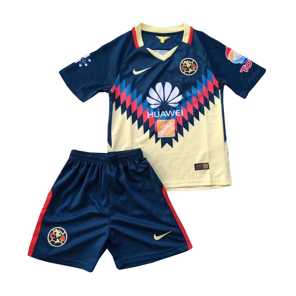 Kids Club America Home 201718 Soccer Kits ShirtShorts - Official