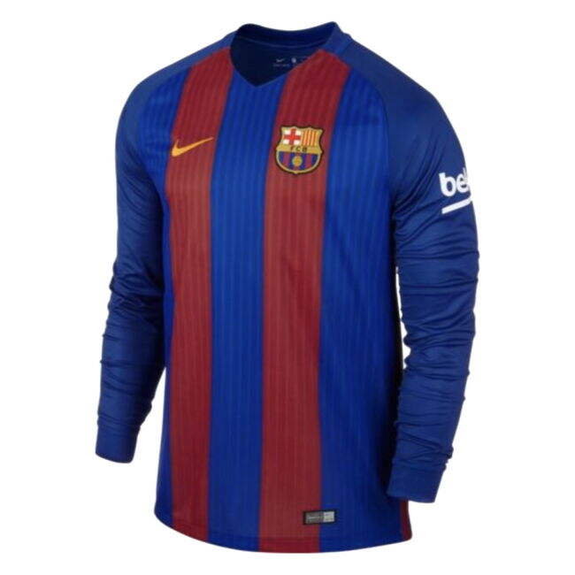Durable 2015-2016 Barcelona Home With Retro Design - True To Size