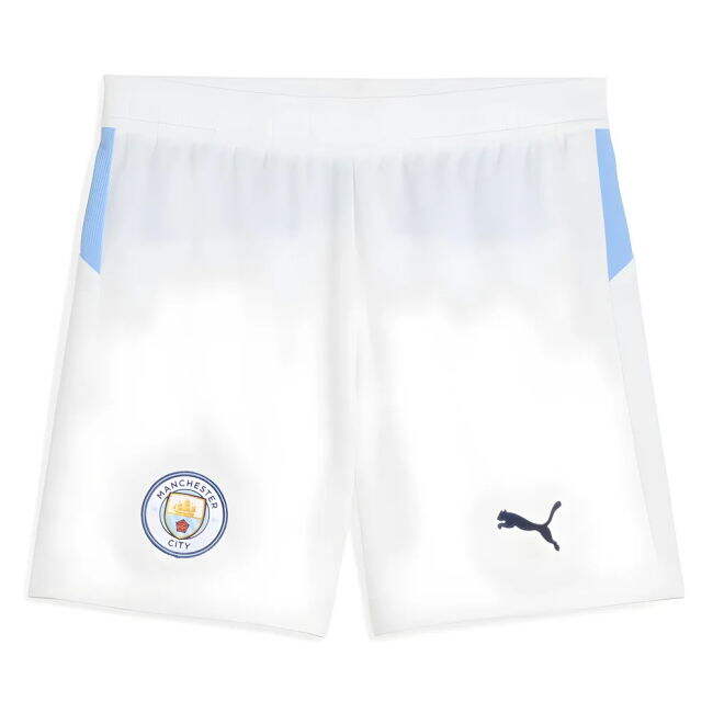 Man City 2025-2026 Home Shorts - (Junior