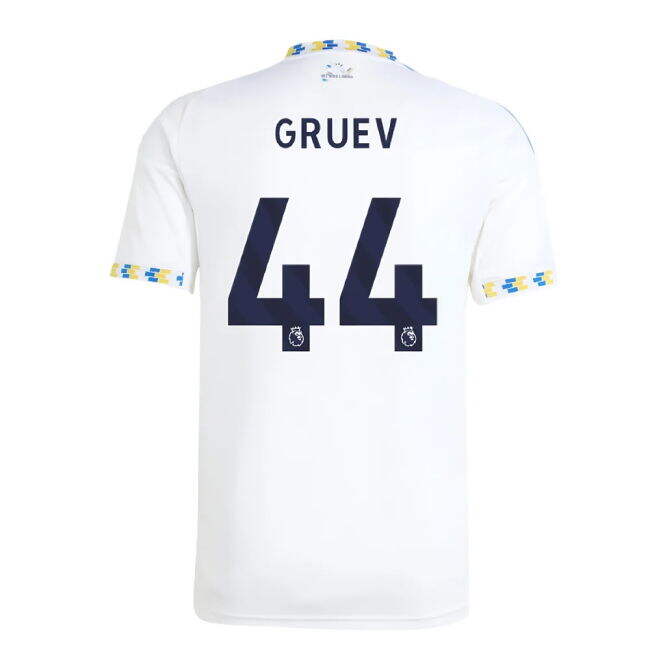 Adult 2025-2026 Leeds United Home Shirt (Gruev 44)