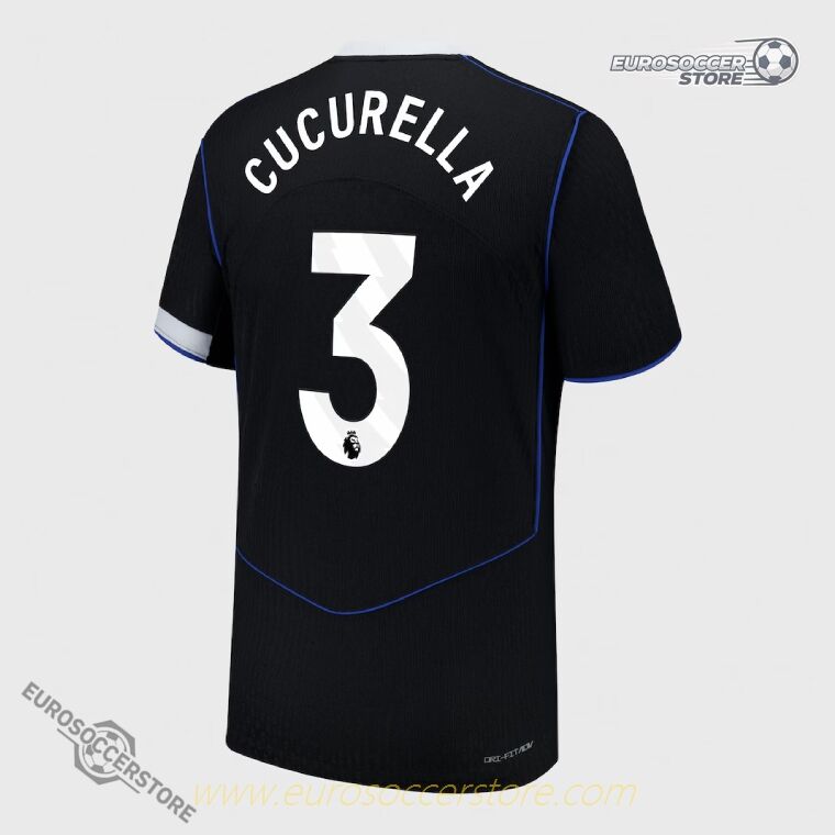 CUCURELLA's Chelsea Third Jersey 25-26 (Player Version)