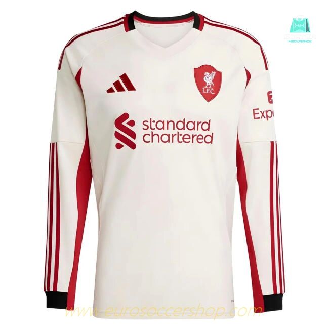 2025-2026 Liverpool Long Sleeve Away Shirt