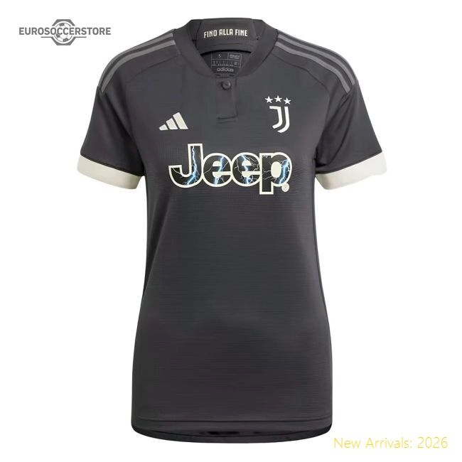 Match-ready Third Juventus Jersey 2023-2024 Durable Adidas Climacool