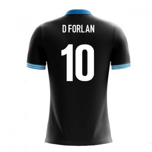 Forlan 10 Collector's Premium Edition Uruguay Away Rare Jersey