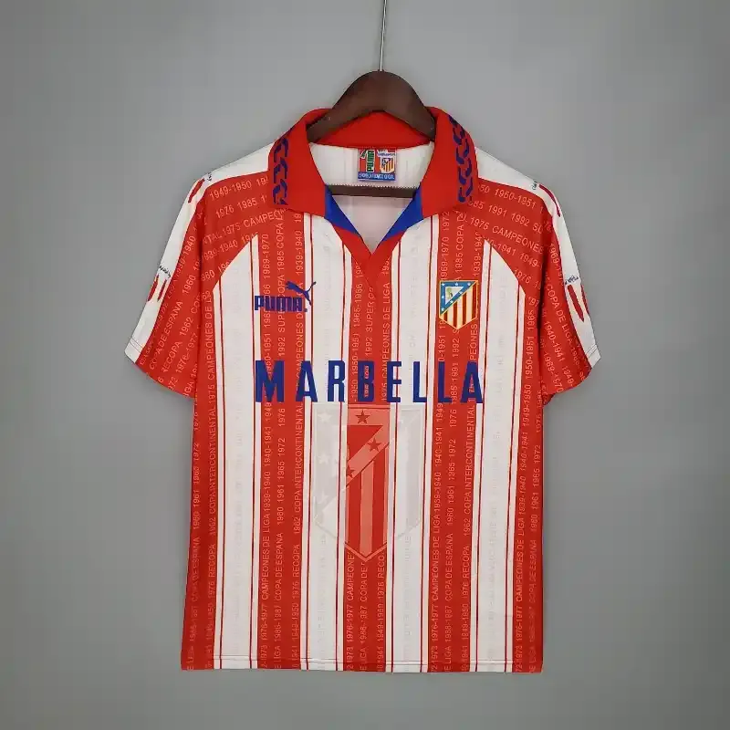 1995-1996 Atletico Madrid Jersey retro kit