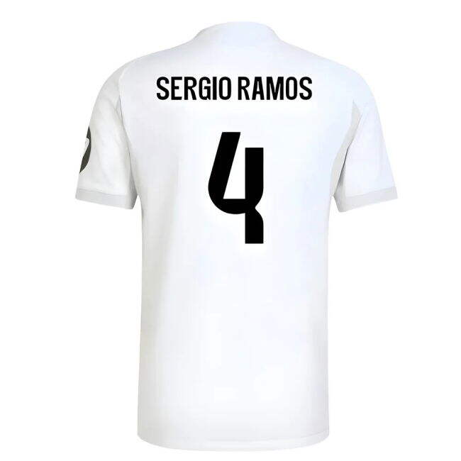 Sergio Ramos 4 Match Quality Real Madrid 2025-2026 Home Kit