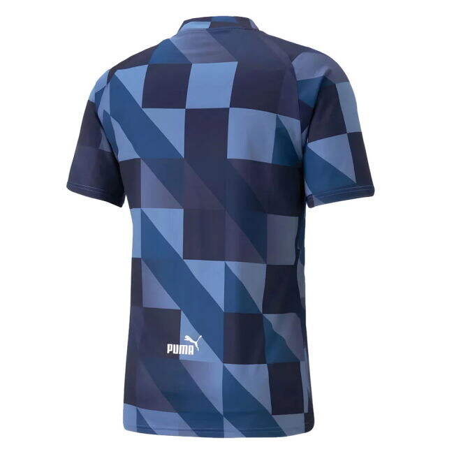 Football Manchester City Pre Match Jersey Blue Navy Palmer #80 Top...