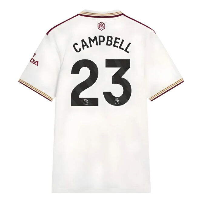 2025-2026 Arsenal Third Shirt (Campbell 23)
