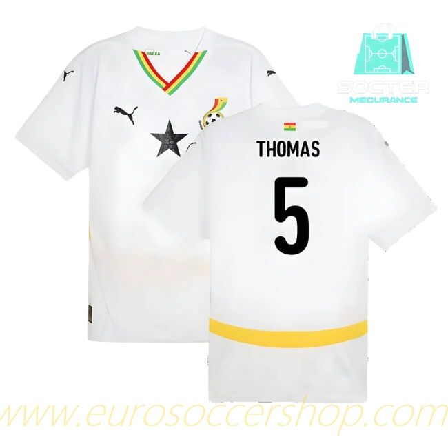 2024-25 Edition Ghana International Home Jersey (Thomas 5)