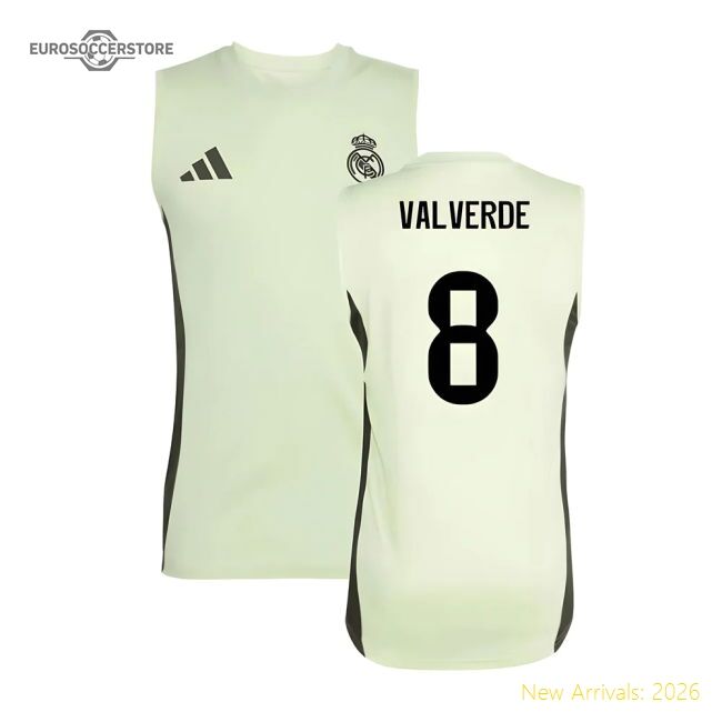 Real Spanish League Valverde Training Top-tier Jersey Puma Drycell