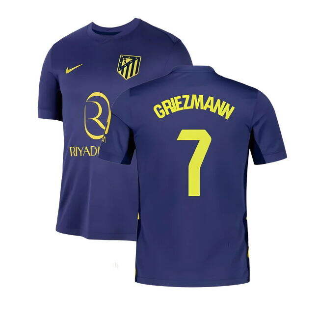 2025-2026 Atletico Madrid Away Shirt (Griezmann 7) - Ultras Approve...