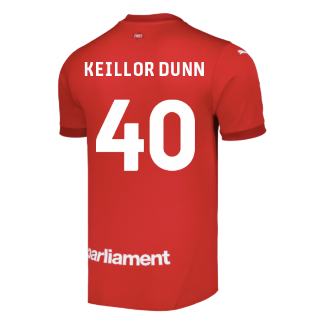 Original 2024-2025 Barnsley Home Shirt (Keillor Dunn 40)