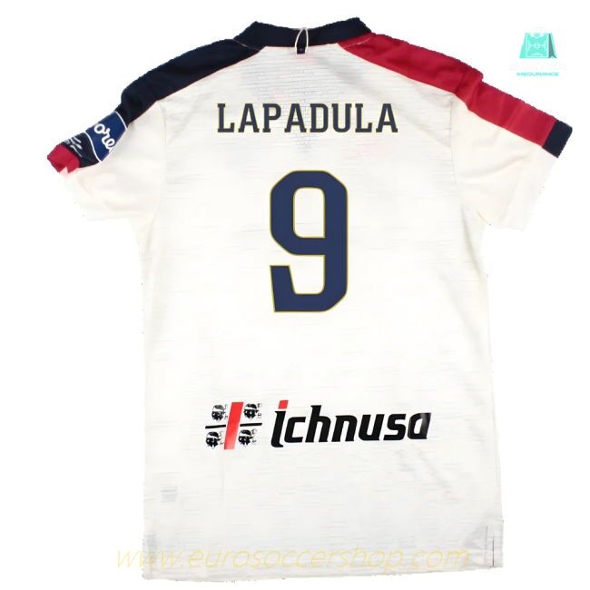 Cagliari 2022-23 Away Shirt (S) (Lapadula 9) (BNWT)