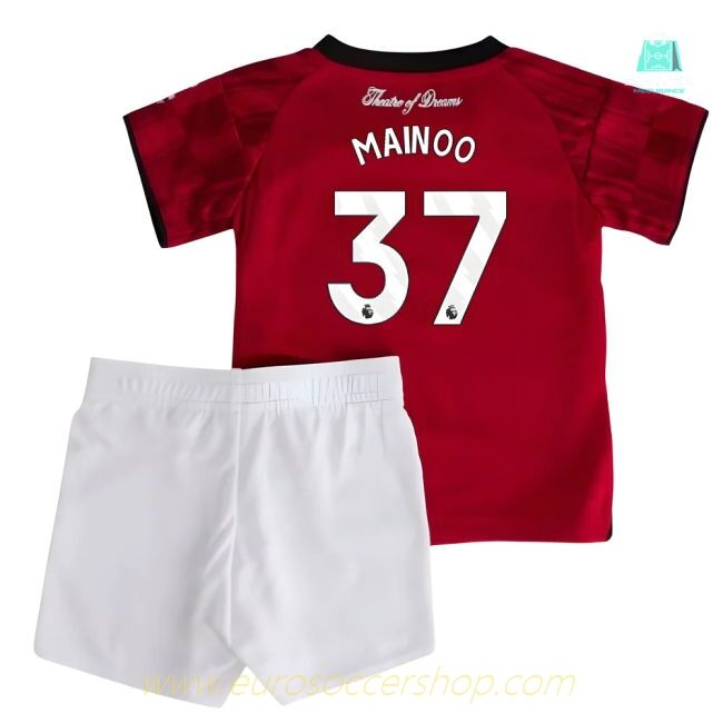 2025-2026 Man Utd Home Baby Kit (Mainoo 37)