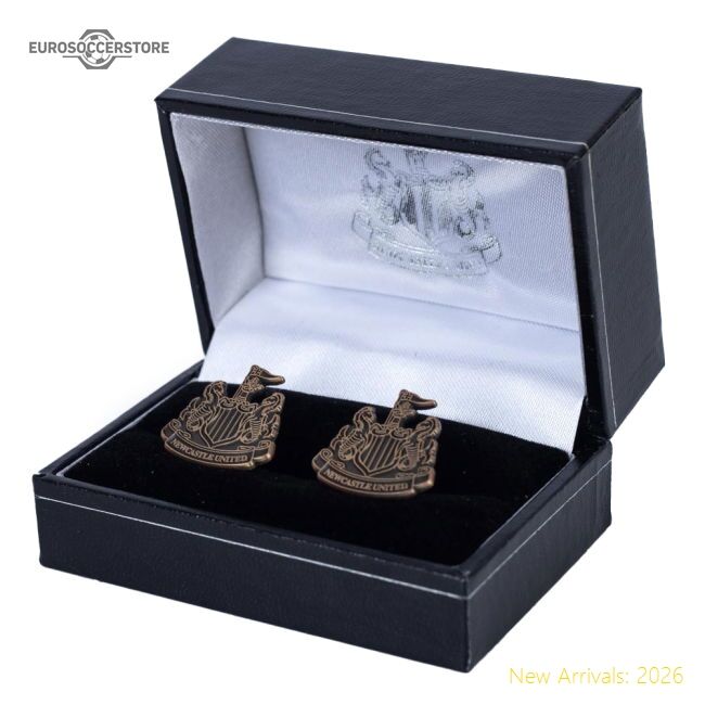 Premium Newcastle United Fc Antique Gold Cufflinks - Premium Quality
