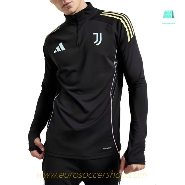 2025-2026 Juventus Training Top (Black)