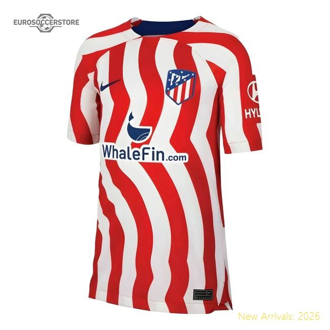 Atletico Madrid Griezmann Authentic Home Jersey Primera Nike Dri-fit