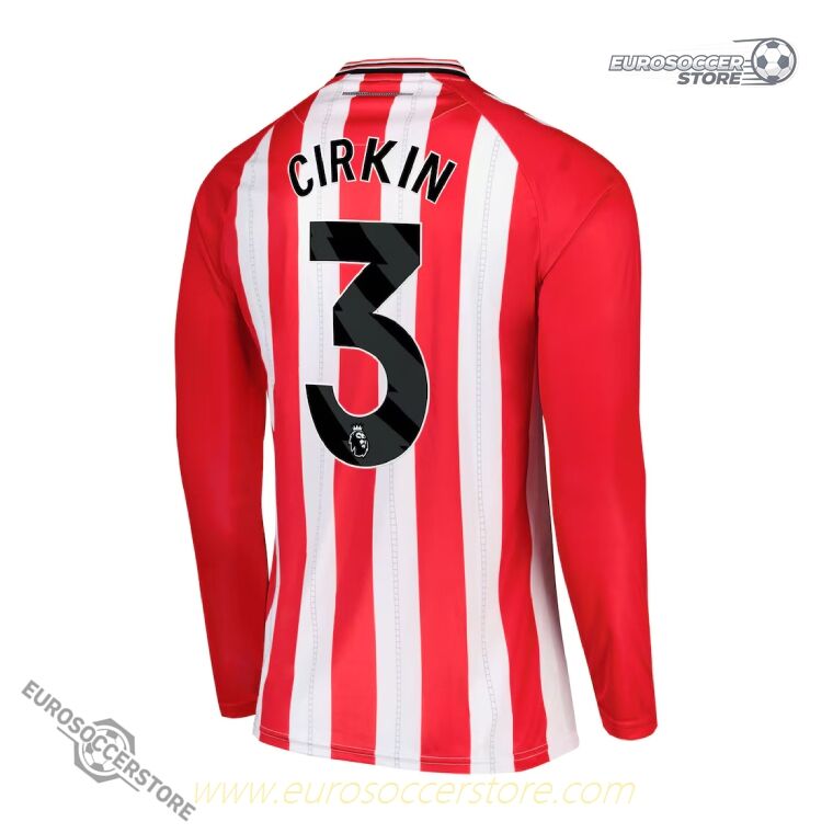 Sunderland 25-26 Home CIRKIN 3 Long-Sleeve Football Jersey