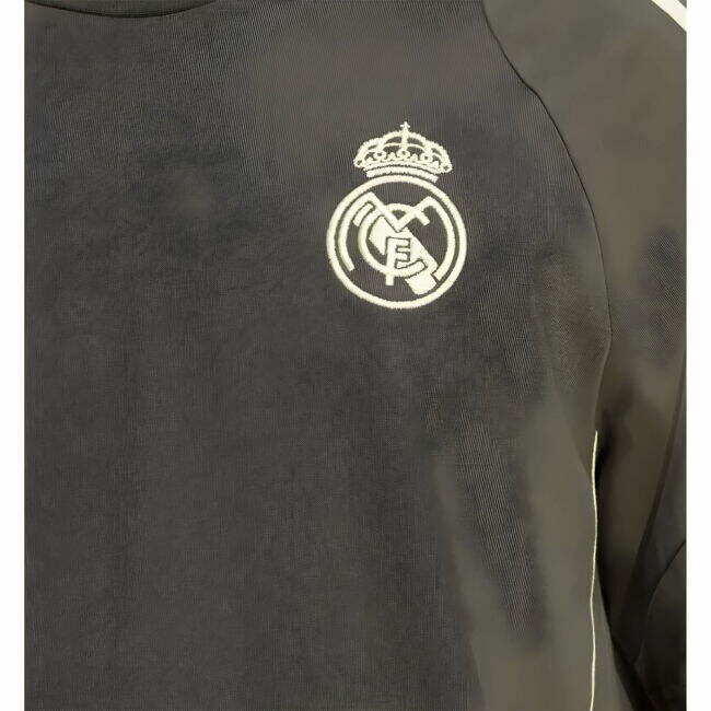 2025-2026 Real Madrid Training Tee (Utility Grey) (Vini Jr. 7)