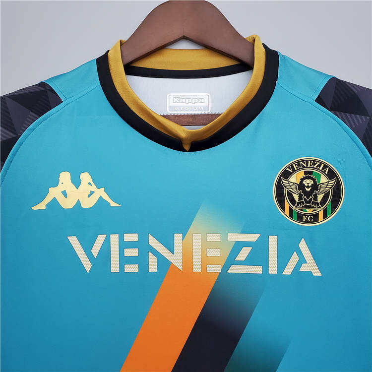 Venezia FC 21-22 Goalkeeper Blue Soccer Jersey Football Shirt -