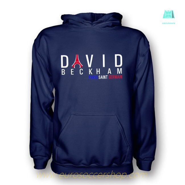 David Beckham Psg Eiffel Tower Hoody (navy) - Kids