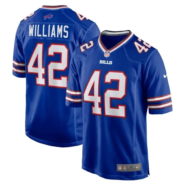 None Game Football Jersey - Royal  | official NFL jersey | NFL Footbal